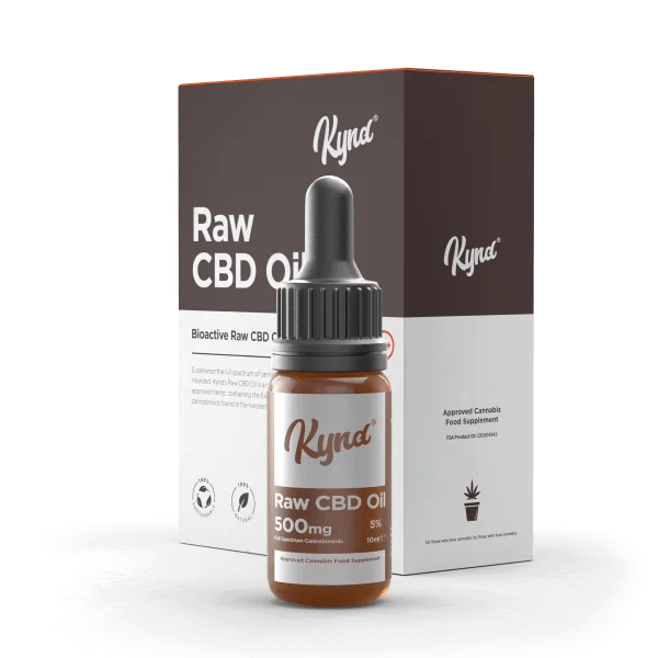 Kynd's Intermediary Raw CBD 500mg of Full Spectrum THC FREE Hemp CBD Oil UK, 100% Cannabis Sativa, Next-Day UK Shipping, Best CBD in Edinburgh, Scotland UK | Full Spectrum CBD Oil UK