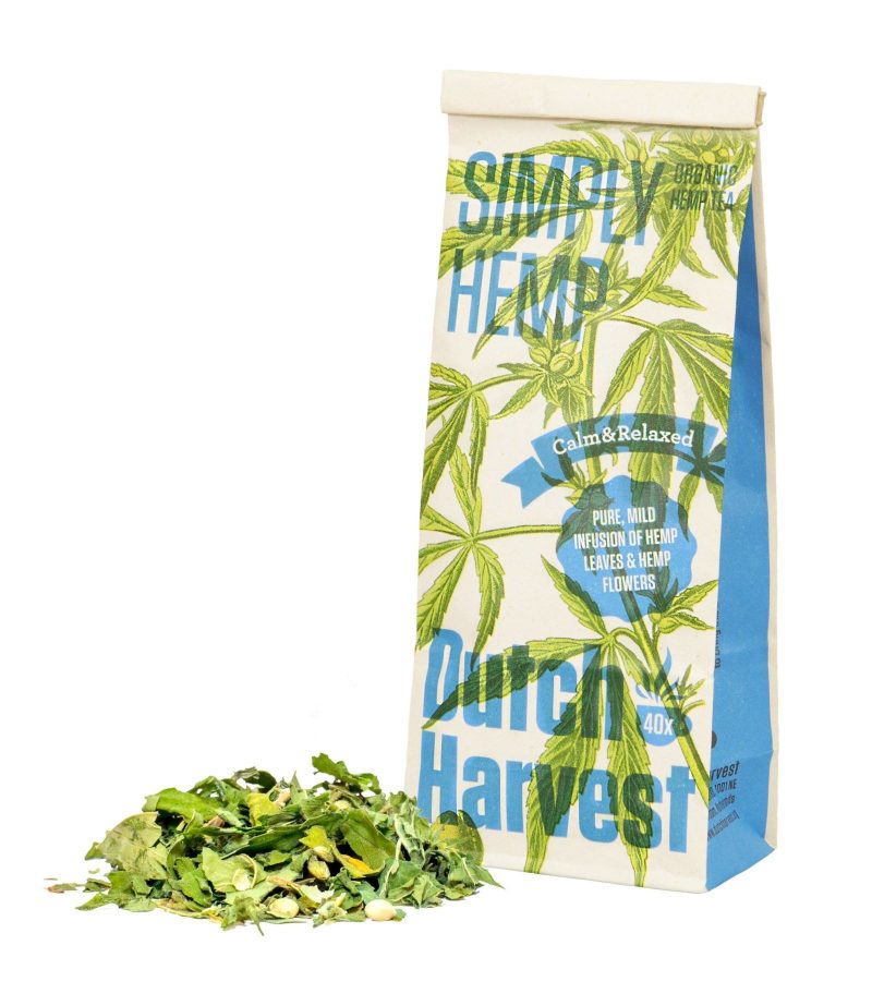 Simply Hemp Tea for Ultimate Relaxation! Contain 100% Vegan & Organic Hemp leaves and Hemp flowers. GMO Free, Gluten Free, Lab Tested Hemp Teas in UK